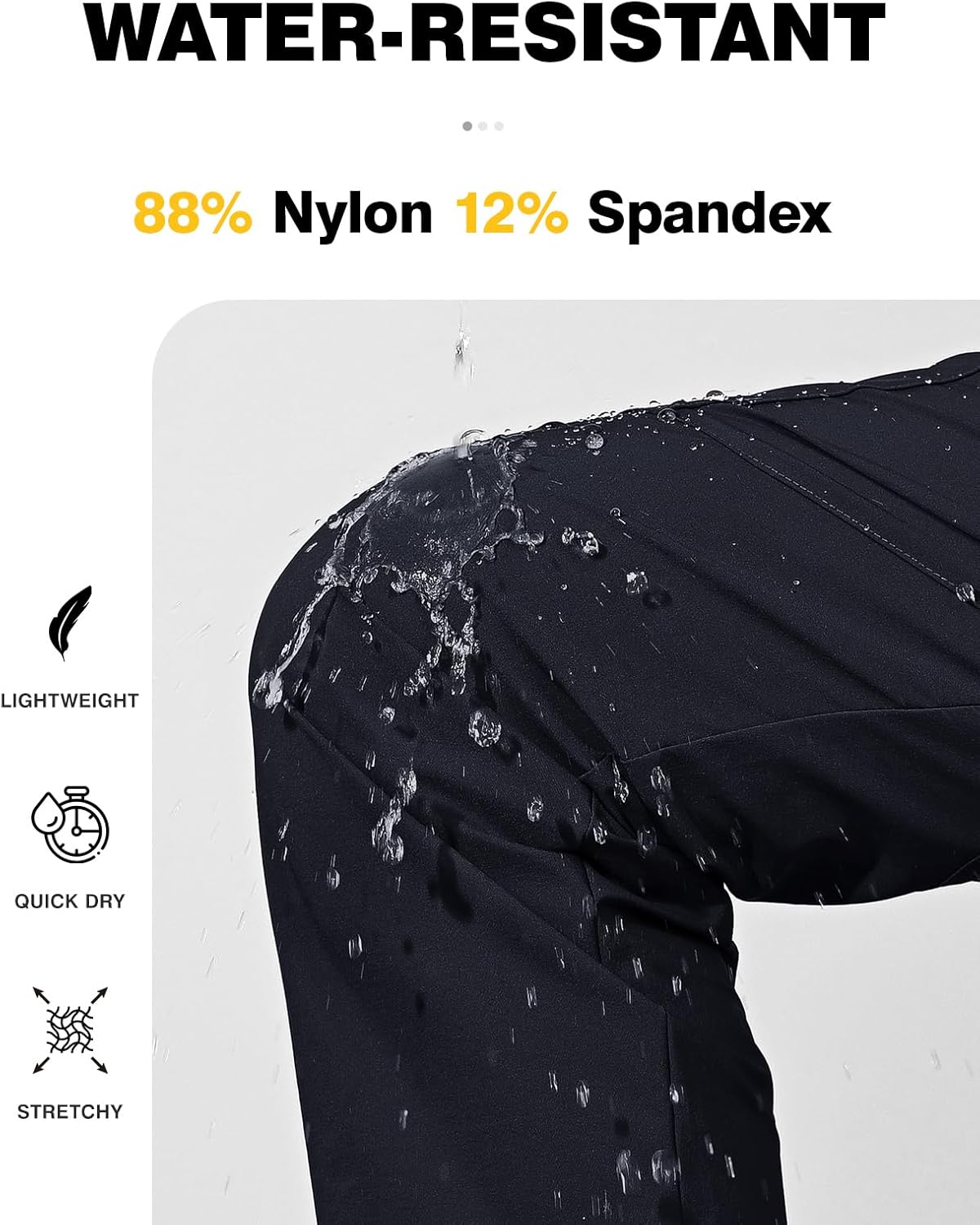 Thumbnail 3 de TBMPOY Women's Hiking Cargo Pants: Lightweight, Water-Resistant, Quick-Dry for Outdoor Adventures