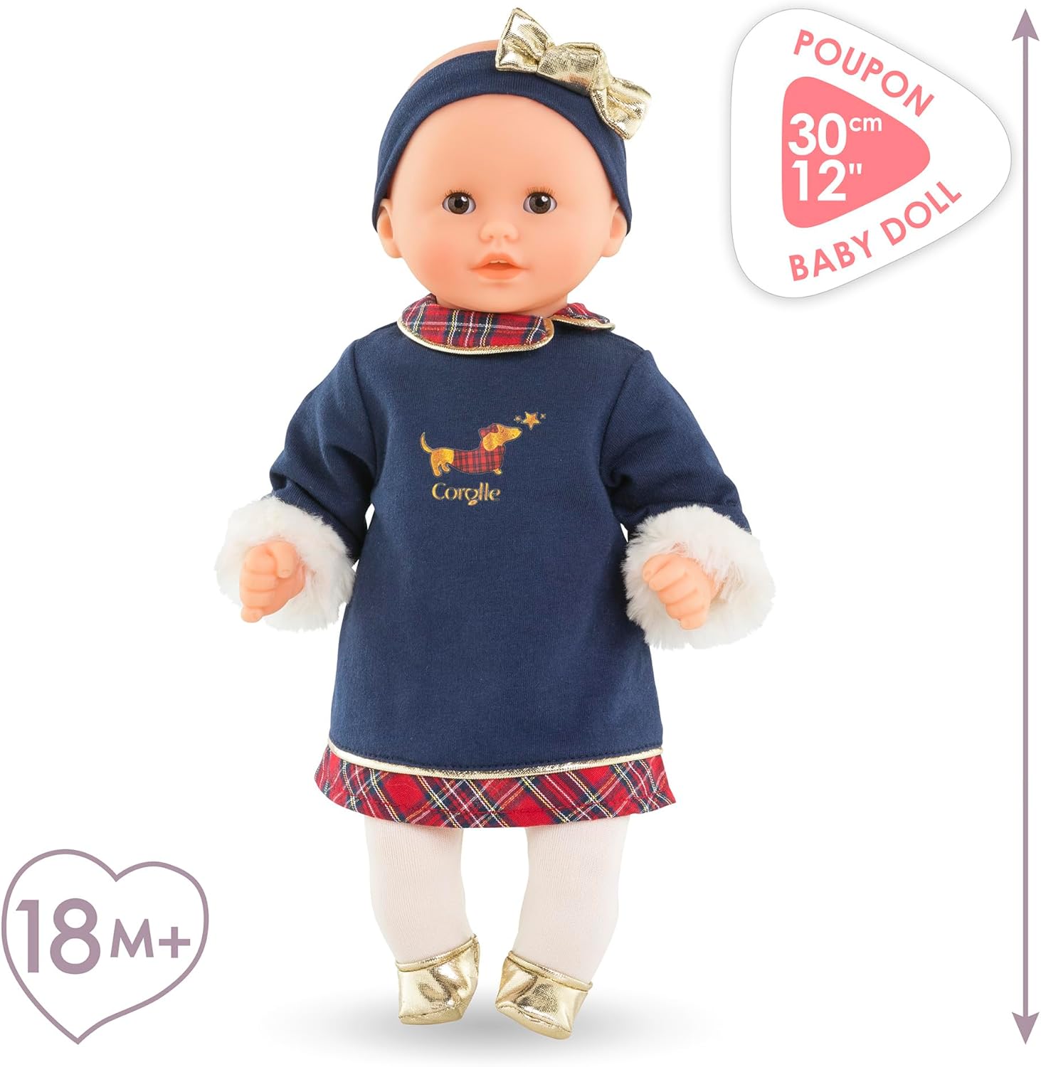 Thumbnail 1 de Corolle - Mon Premier Poupon Bébé Calin Margaux en Fêtes, 30 cm (dès 18 mois)