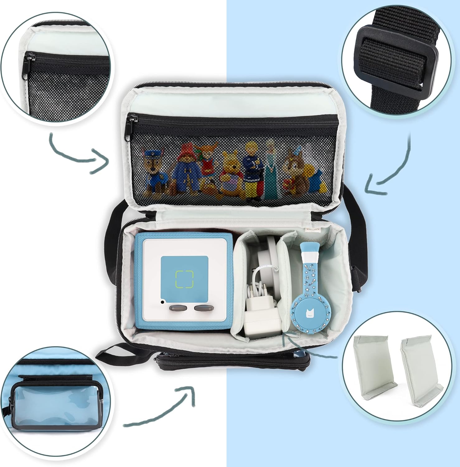 Thumbnail 5 de Annmore Carry Bag for Toniebox Blue