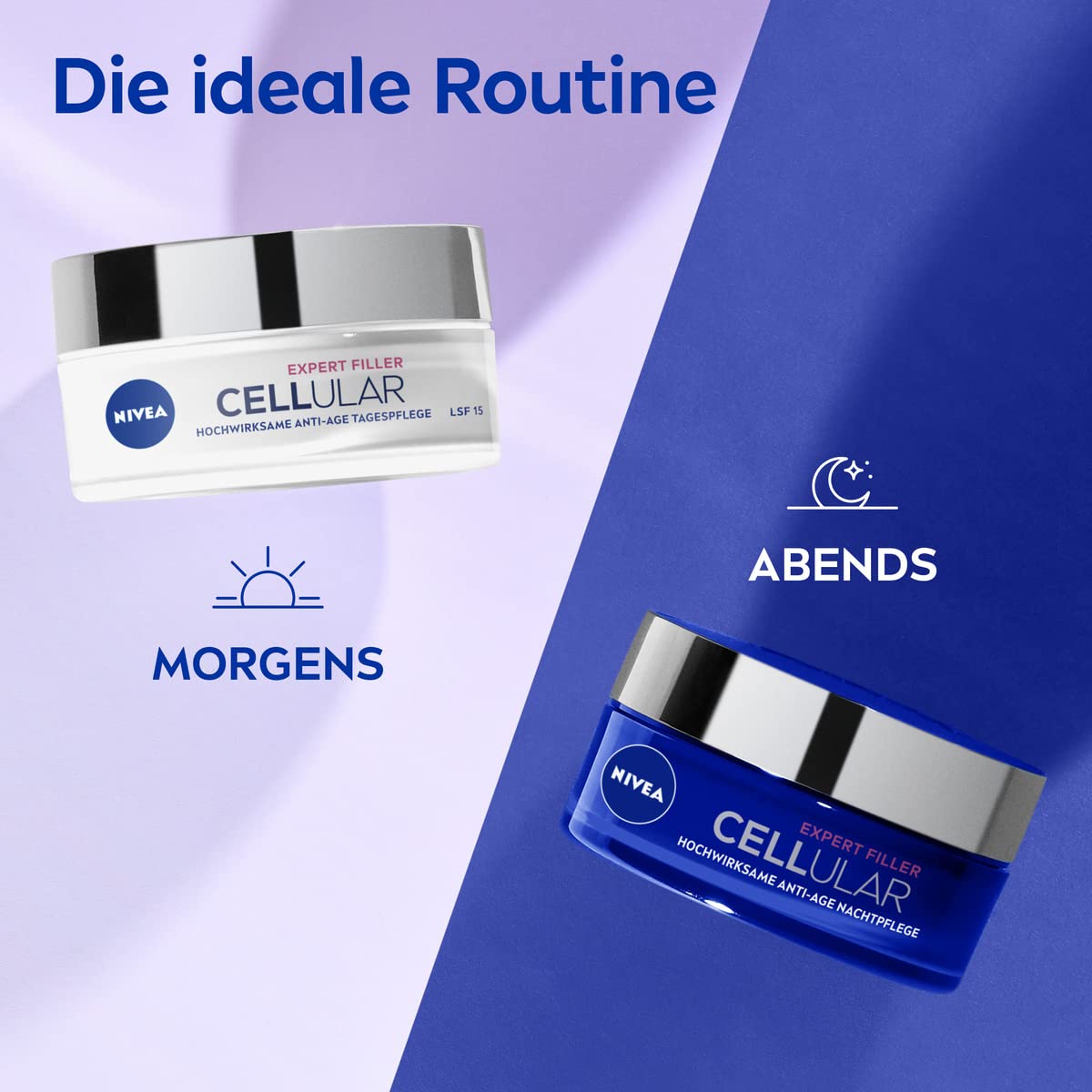 Thumbnail 4 de NIVEA Cellular Expert Filler Tagespflege mit LSF 15 – hochwirksame Anti-Age Creme (50 ml)