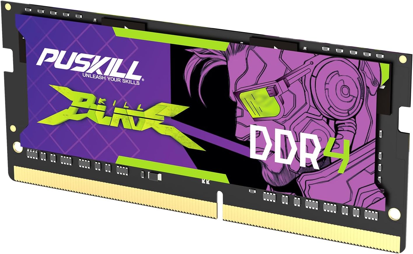 Thumbnail 6 de PUSKILL DDR4 Laptop RAM 32GB Kit (2x16GB) 3200MHz SODIMM CL22 1.2V — Plug-and-Play Upgrade for Intel & AMD
