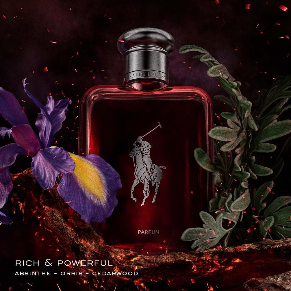 Detalle 2 de Ralph Lauren Polo Red Parfum Refill Bottle – Intense Ambery Scent
