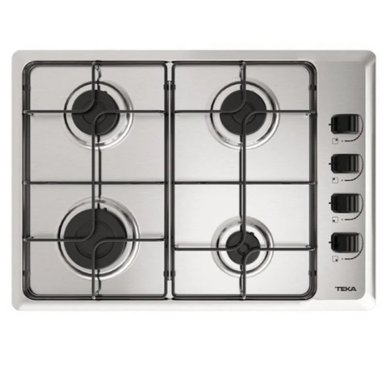 Detalle de Teka HLX 540 placa gas 4 zonas 60 cm, 7.500 W