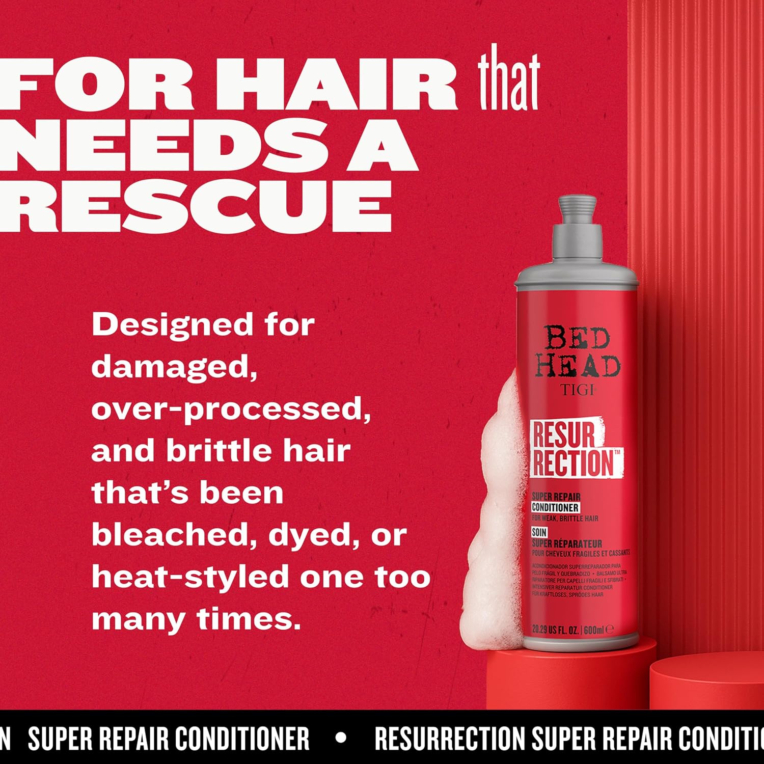 Thumbnail 2 de TIGI BH RESURRECTION REPAIR CONDITIONER 600ML