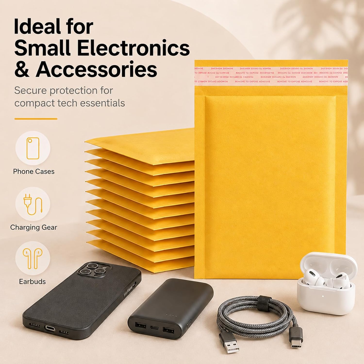 Thumbnail 4 de Switory A5 Padded Envelopes 50pc 15.3x22.9cm