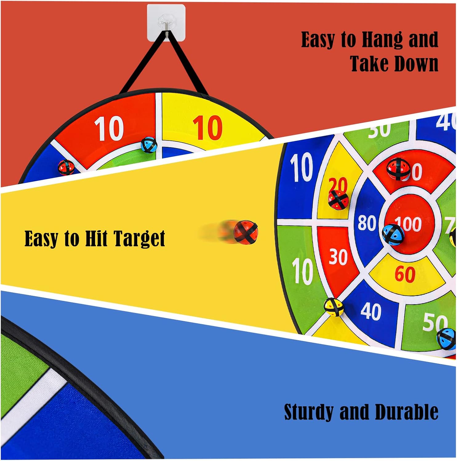 Thumbnail 6 de Dartscheibe für Kinder 29 Zoll 73 cm