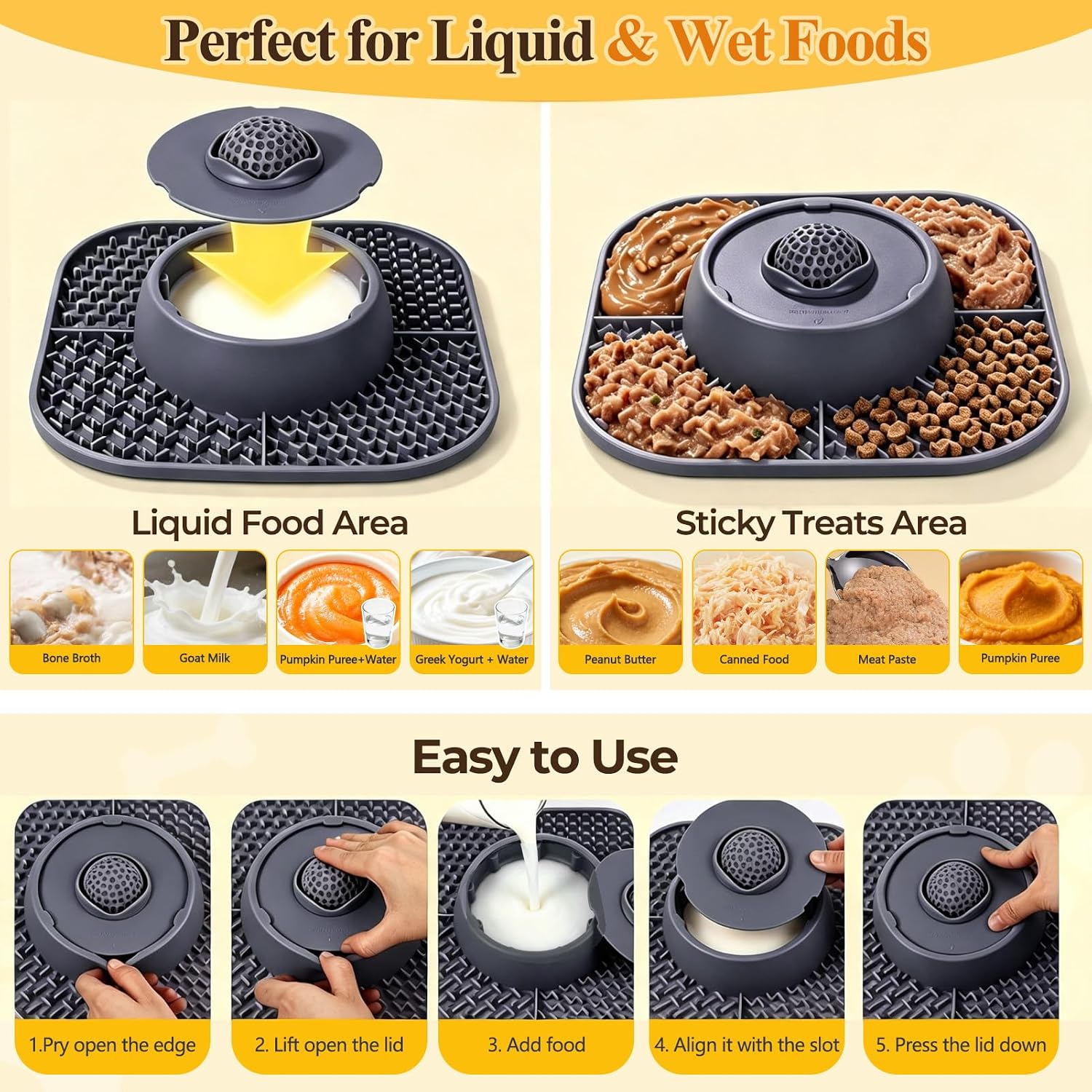 Thumbnail 6 de Huttoi Slow Feeder Dog Bowl, Medium