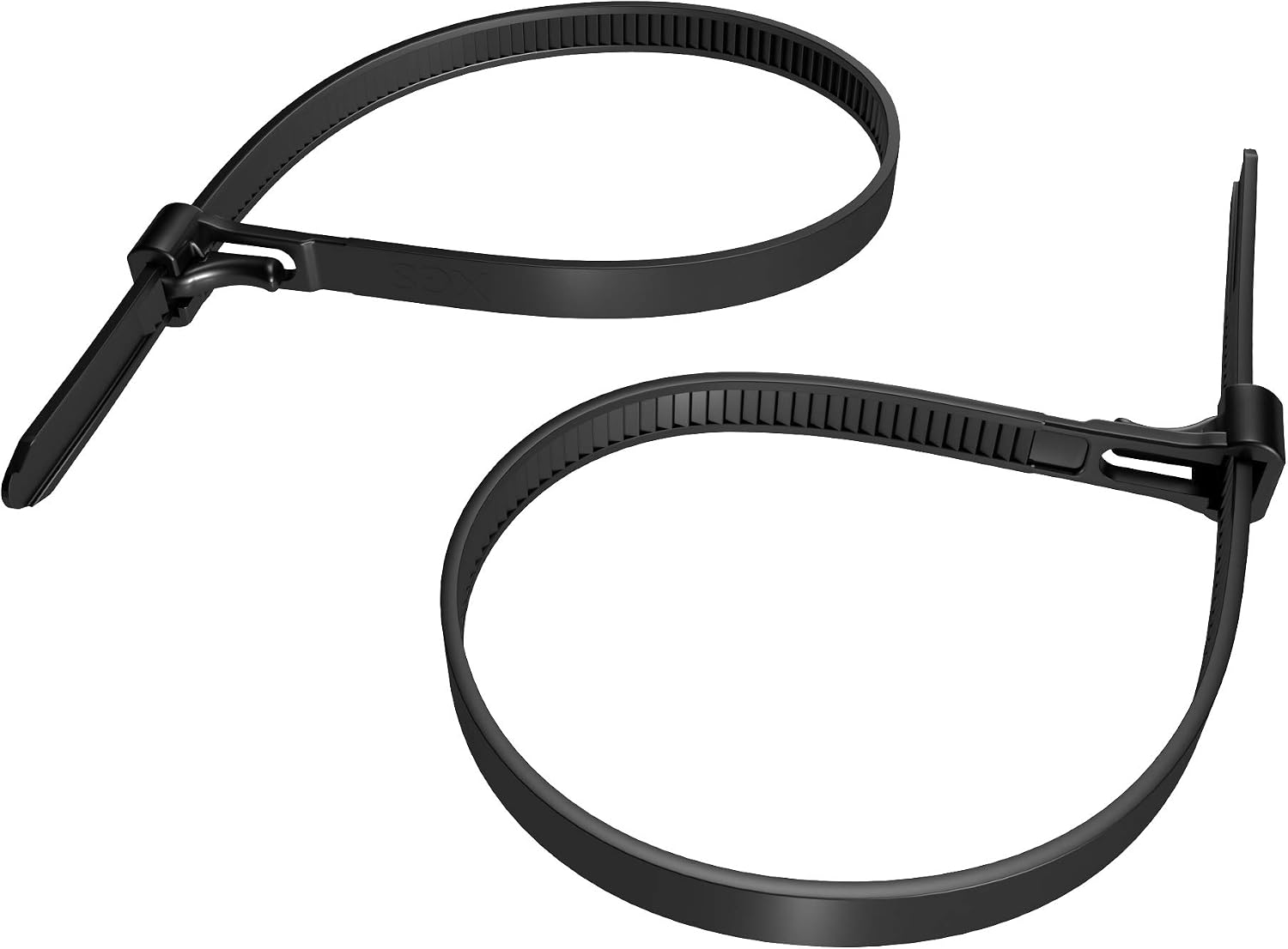 Thumbnail 6 de KabelDirekt – Colliers de serrage refermables, 100 unités, 7,4 mm x 300 mm, noir