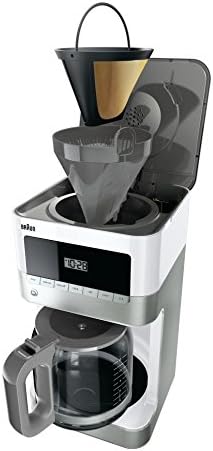 Detalle de Braun BrewSense KF6050WH Drip Coffee Maker (White)