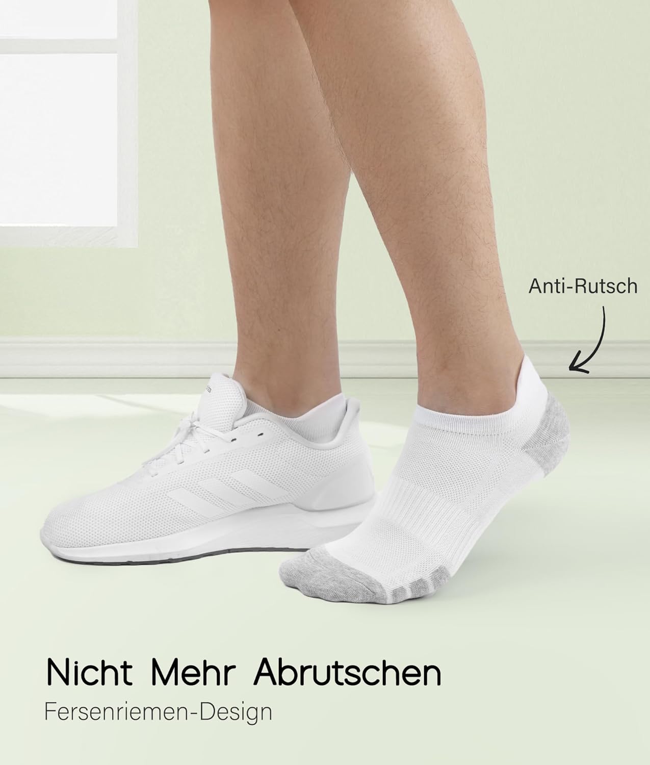 Thumbnail 1 de FORVEVO 10 Paar Sneaker Socken für Herren & Damen aus Baumwolle – atmungsaktive Kurzsocken