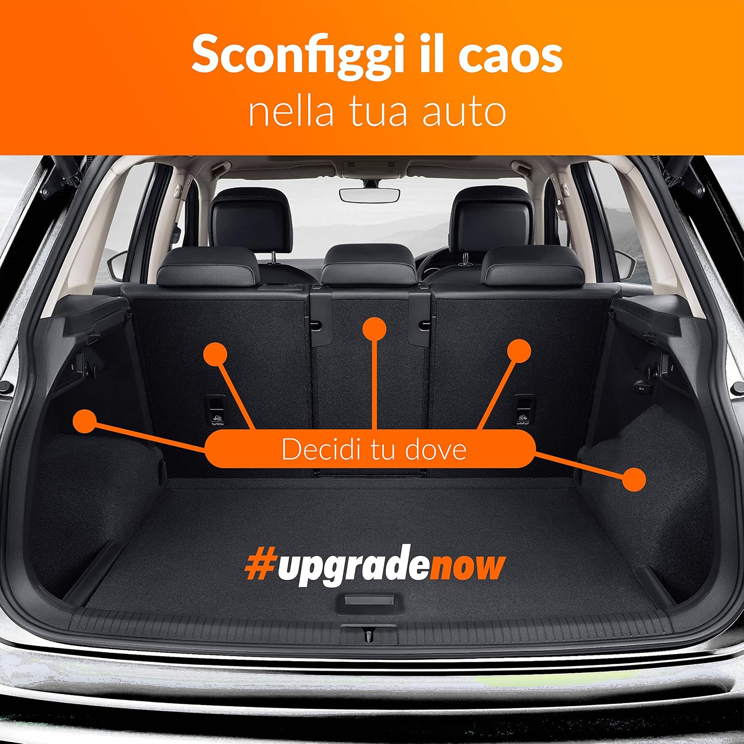 Thumbnail 6 de Upgrade4cars Rete portaoggetti 40x25 cm