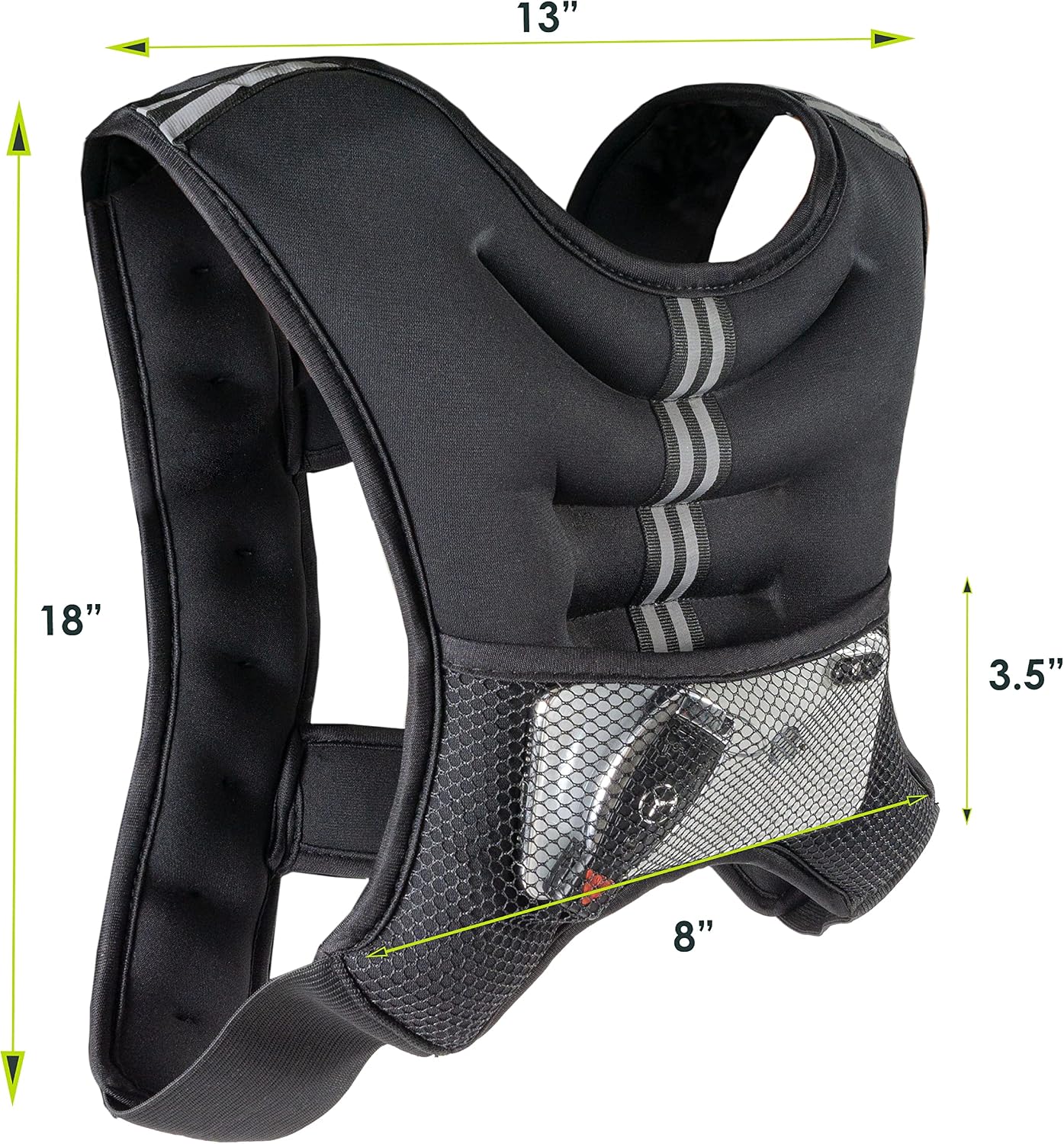 Detalle de ProsourceFit Exercise Weighted Training Vest