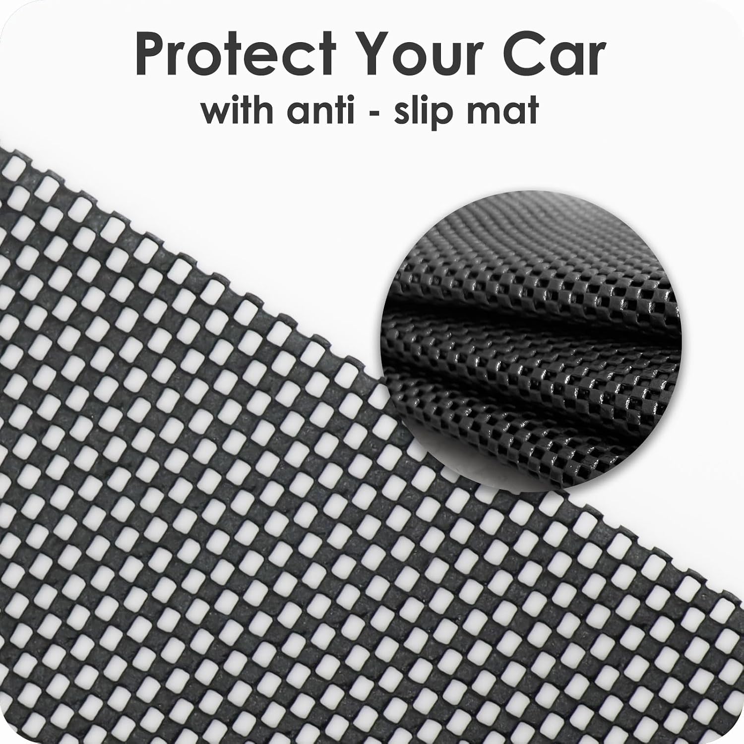 Detalle 2 de BOYUJK Car Roof Bag - 15 Cubic/425 L, Waterproof, No Rack Needed