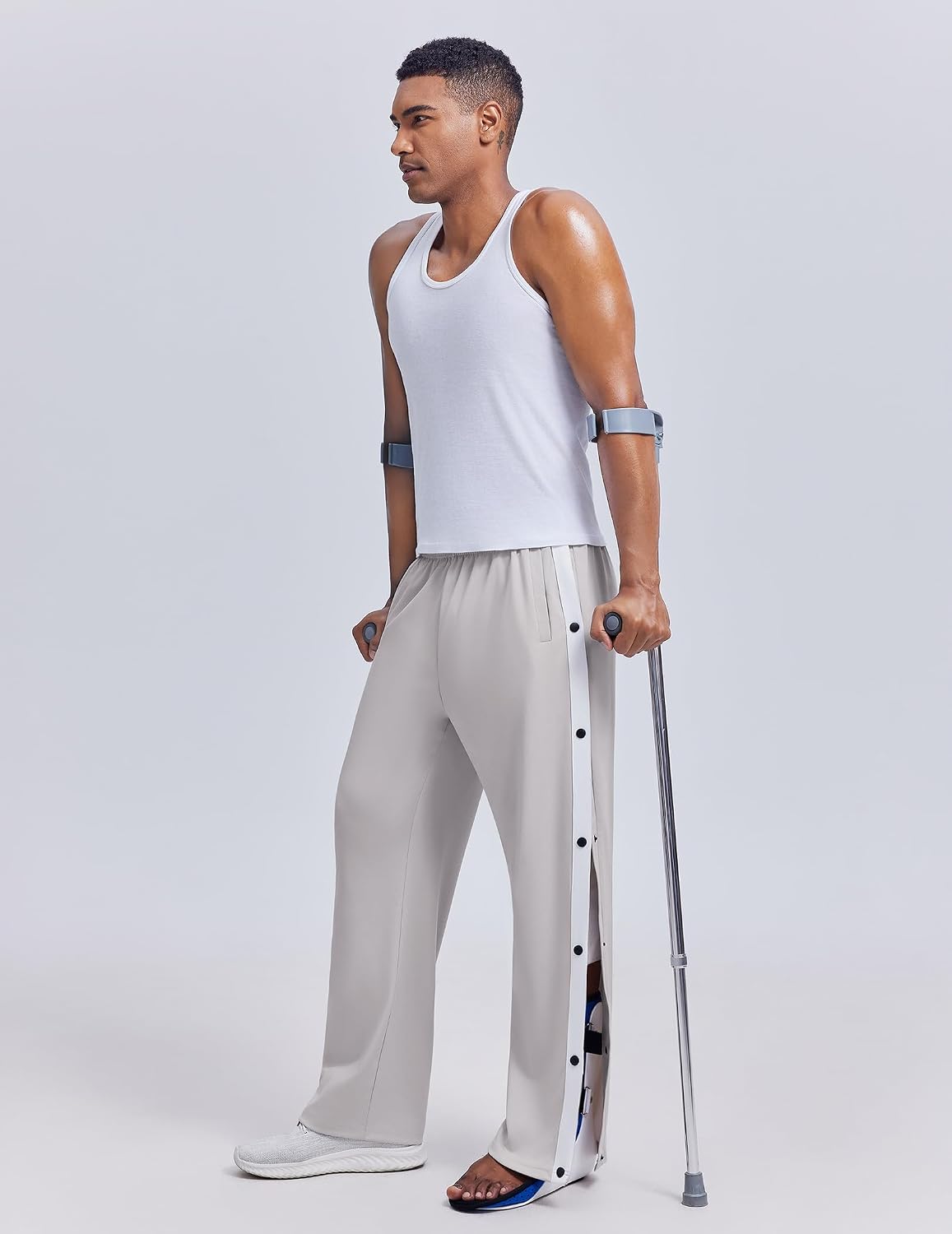 Detalle 2 de PINSPARK Pantaloni da jogging strappabili uomo