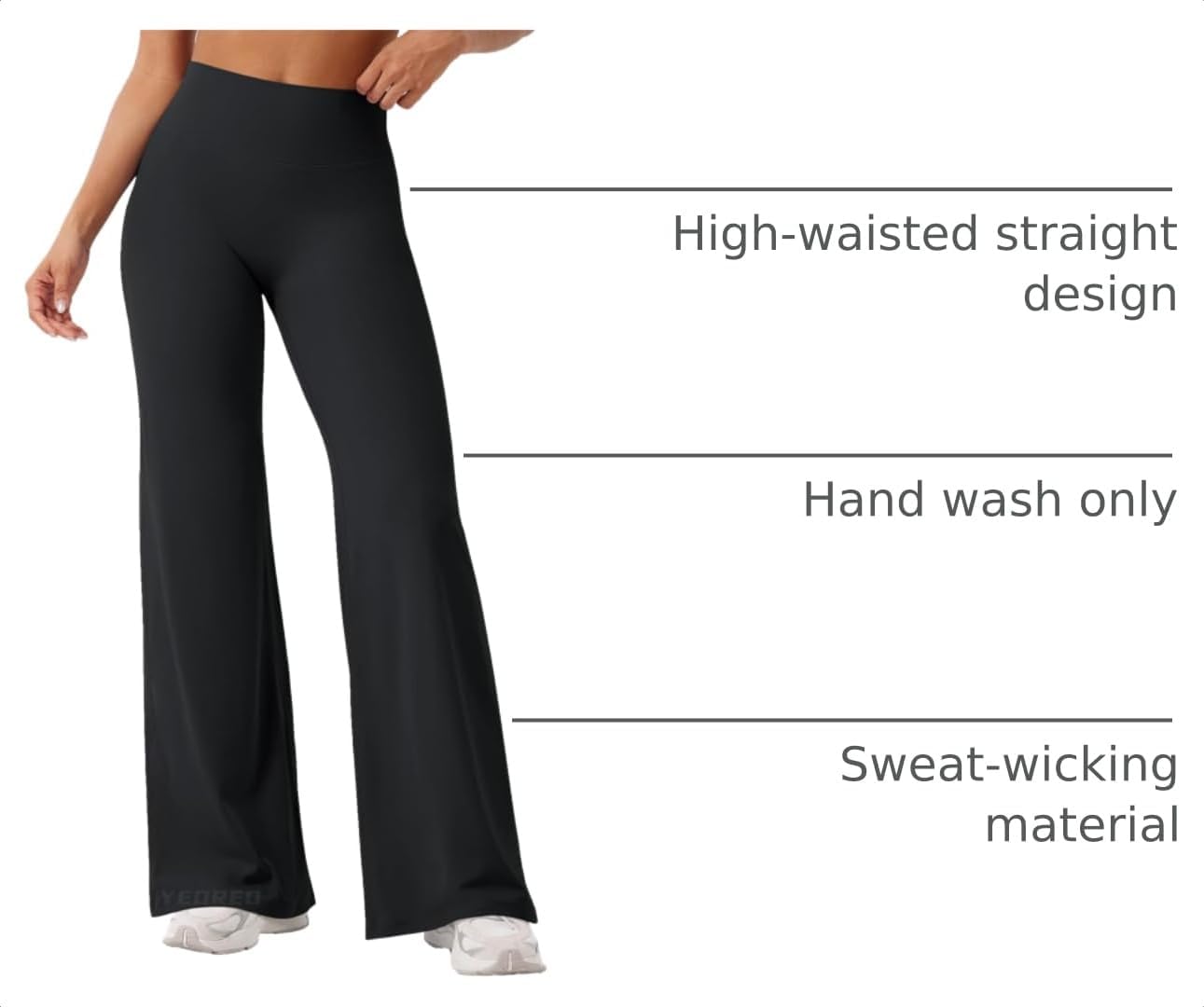 Detalle 2 de YEOREO Women’s High-Waist Seamless Training Leggings 29" 📈