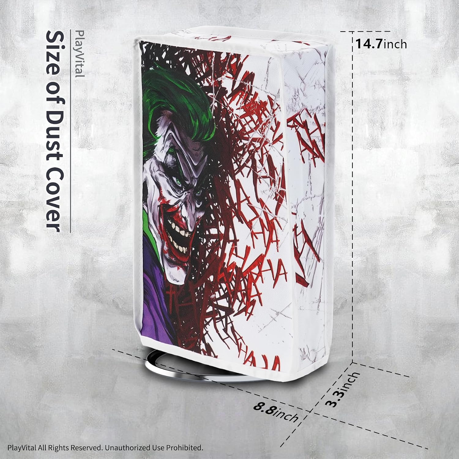 Thumbnail 4 de Playvital Vertical Dust Cover for PS5 Slim Digital Edition (The New Smaller Design)