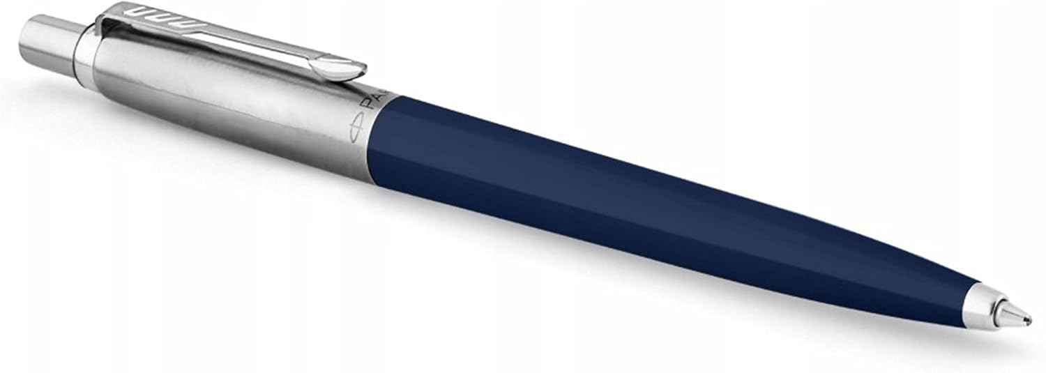 Detalle de Parker Jotter Originals Penna a Sfera Blu Navy – Punta Media, Inchiostro Blu