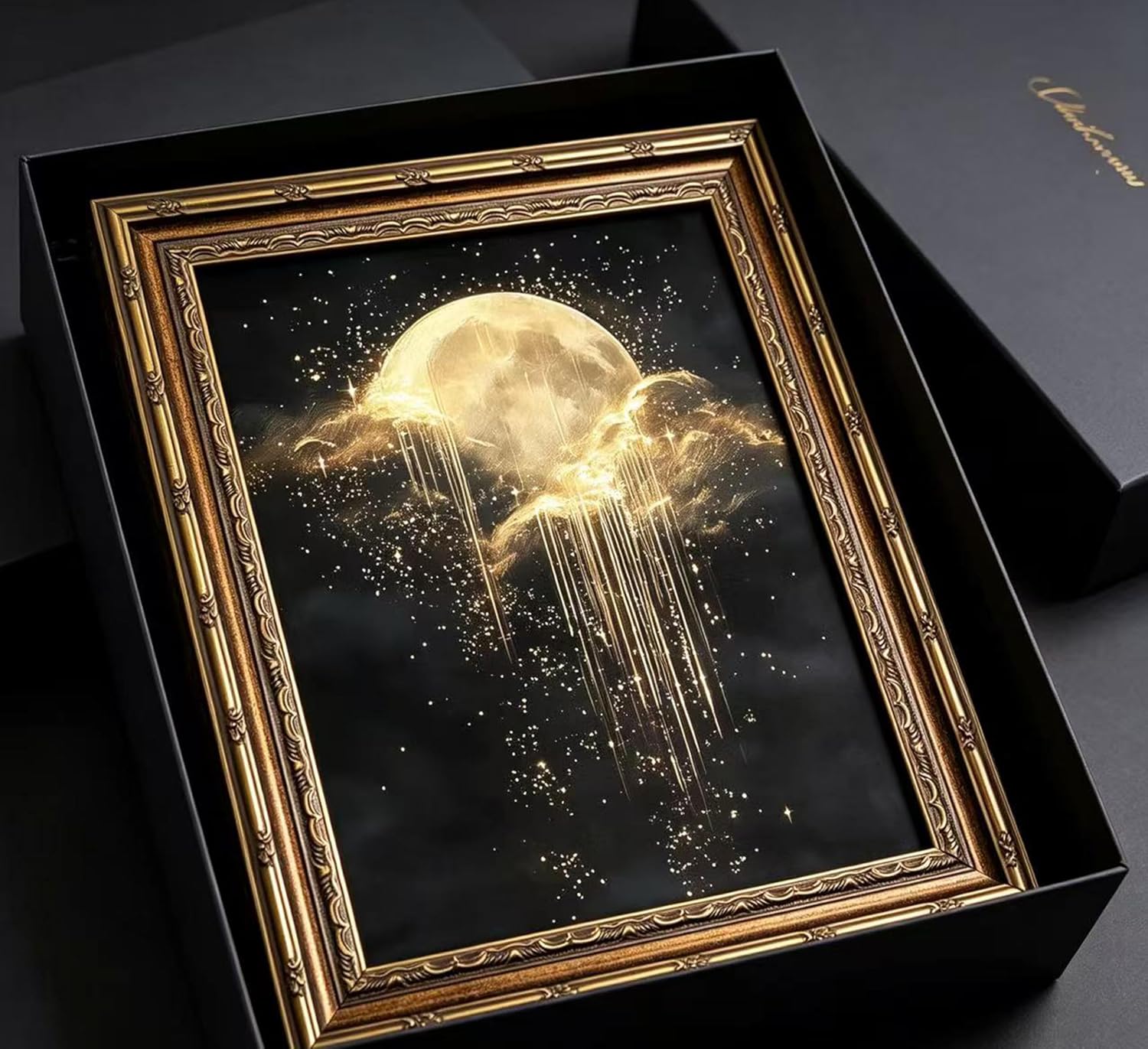 Detalle 1 de Moon Cloud Wall Art, 12x16in