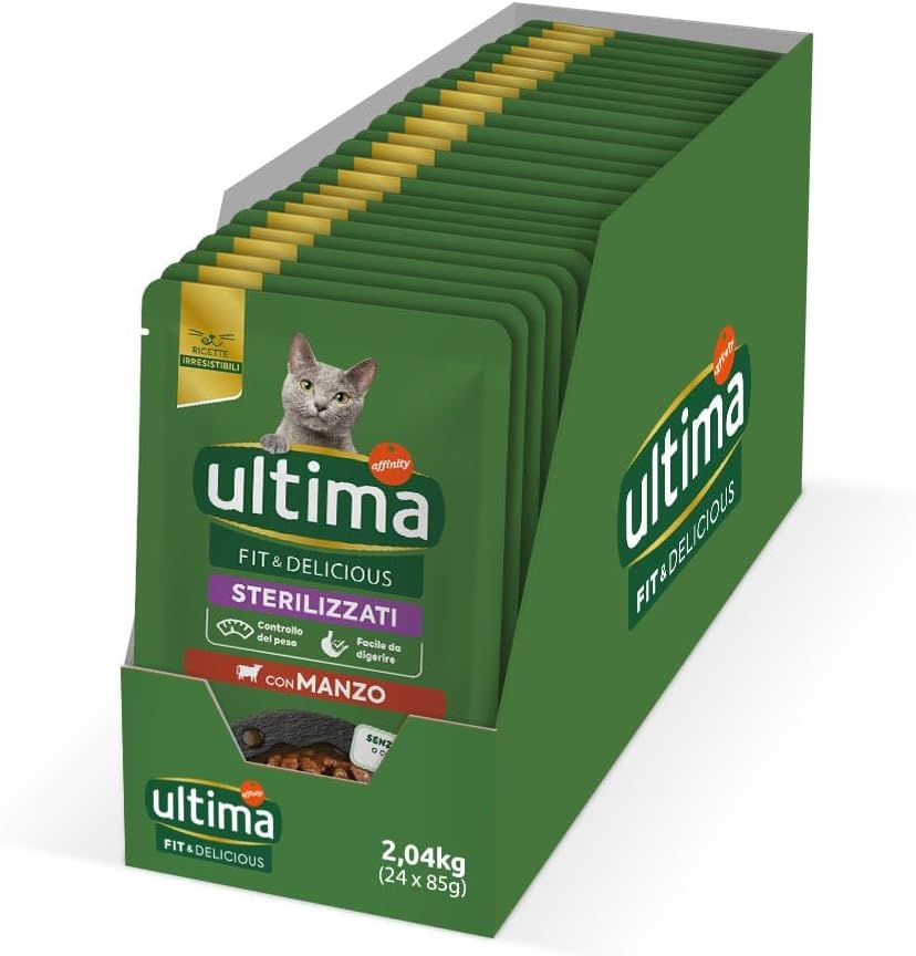 Detalle de Ultima Fit & Delicious 24 bustine 🐱