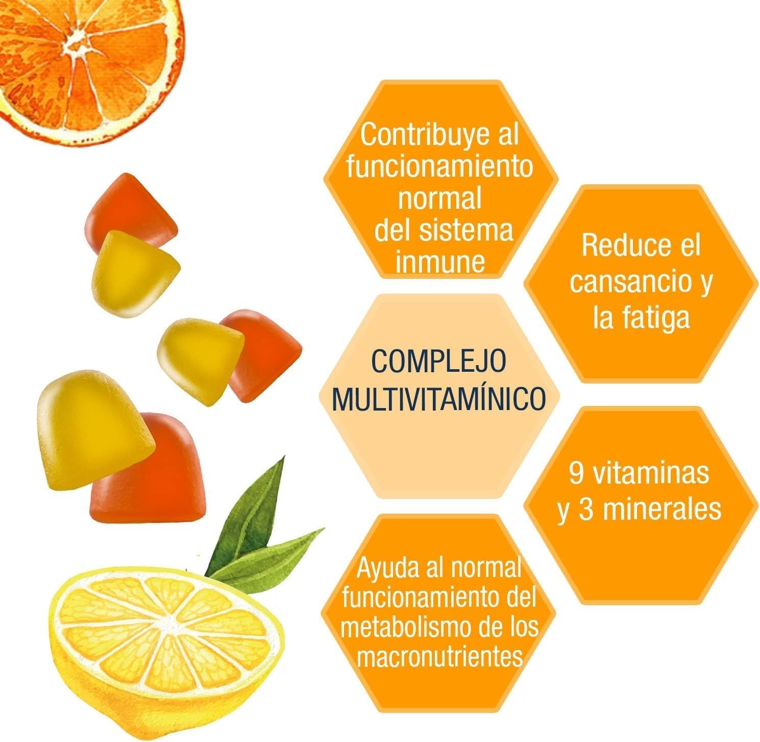 Thumbnail 2 de Weider Multivit Gummies (WGU.102100) – zuckerfreie Multivitamin-Gummibärchen für 40 Portionen