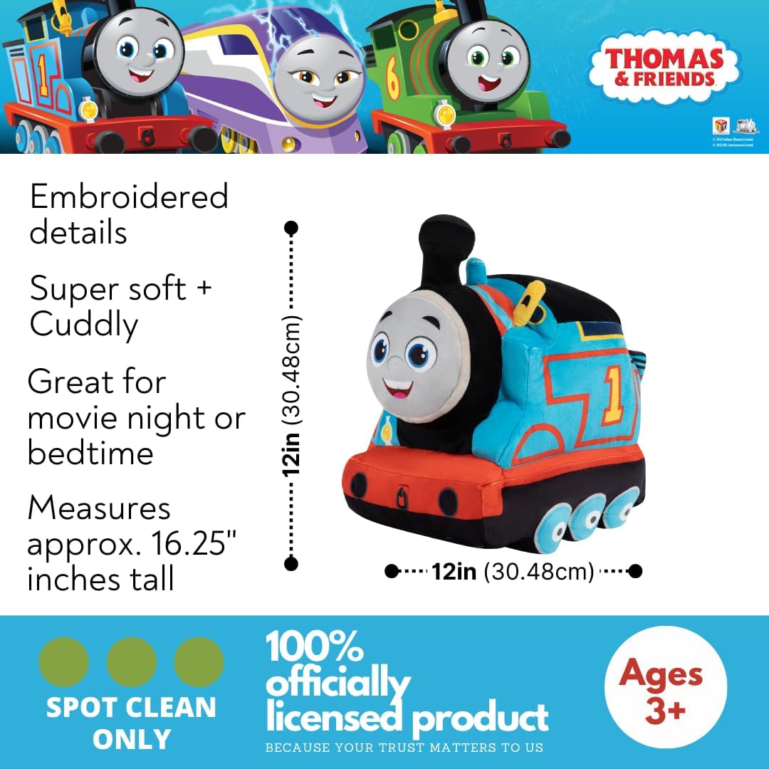 Detalle de Thomas & Friends Engine Train Kids Plush Cuddle Pillow Buddy