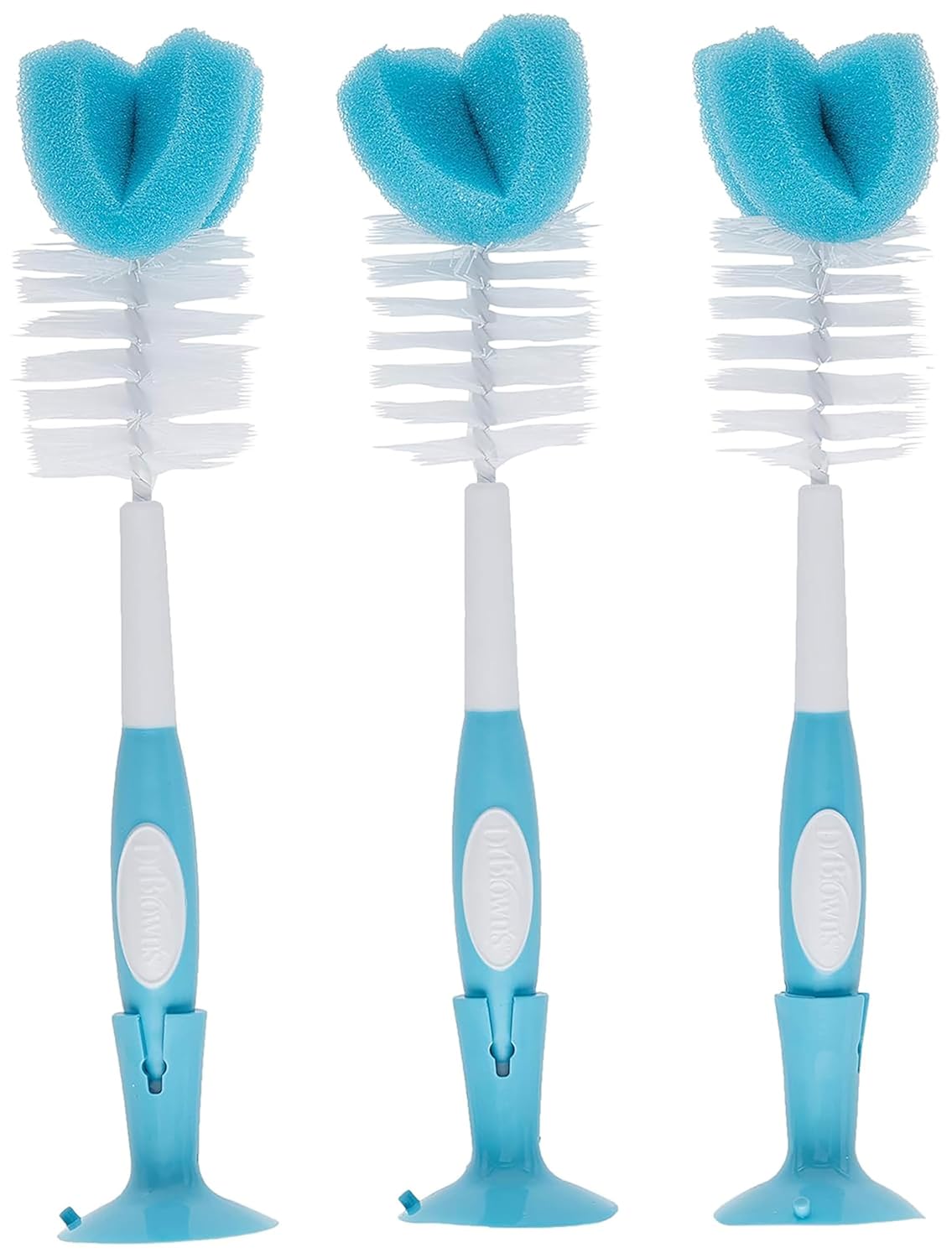 Dr. Brown's Reusable Sponge Bottle Brush 3-Pack