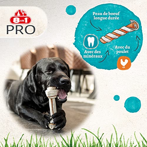 Detalle de 8in1 Delights Sticks Dentelés Chien – 35 pièces