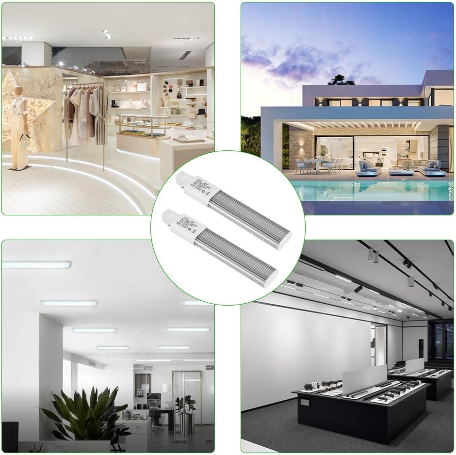 Thumbnail 4 de 6W G23 LED PL Lamp – Plug-and-Play, Ballast-Compatible Bulb for CFL Replacements