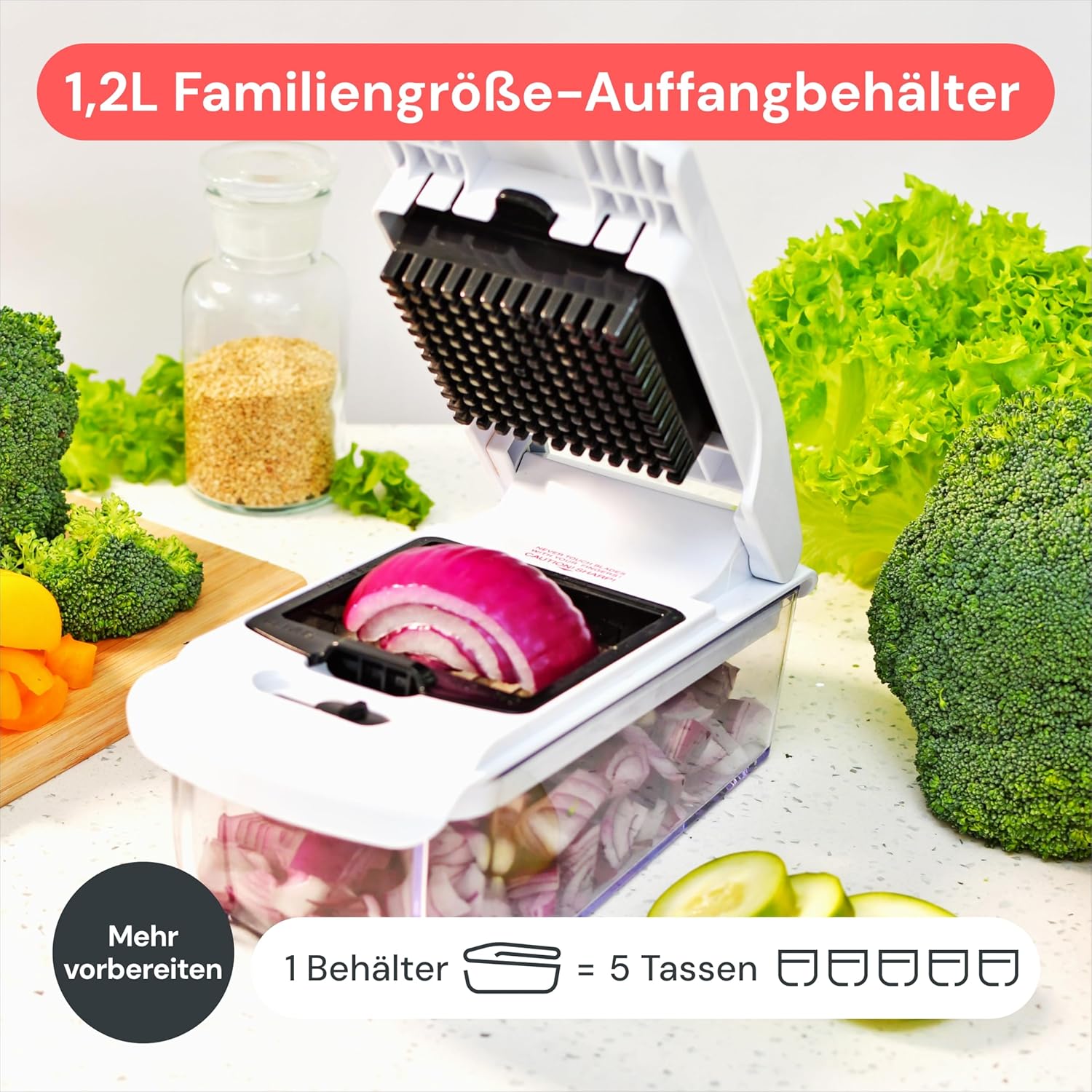 Thumbnail 5 de fullstar Gemüseschneider 1,2 L PRO 4-in-1