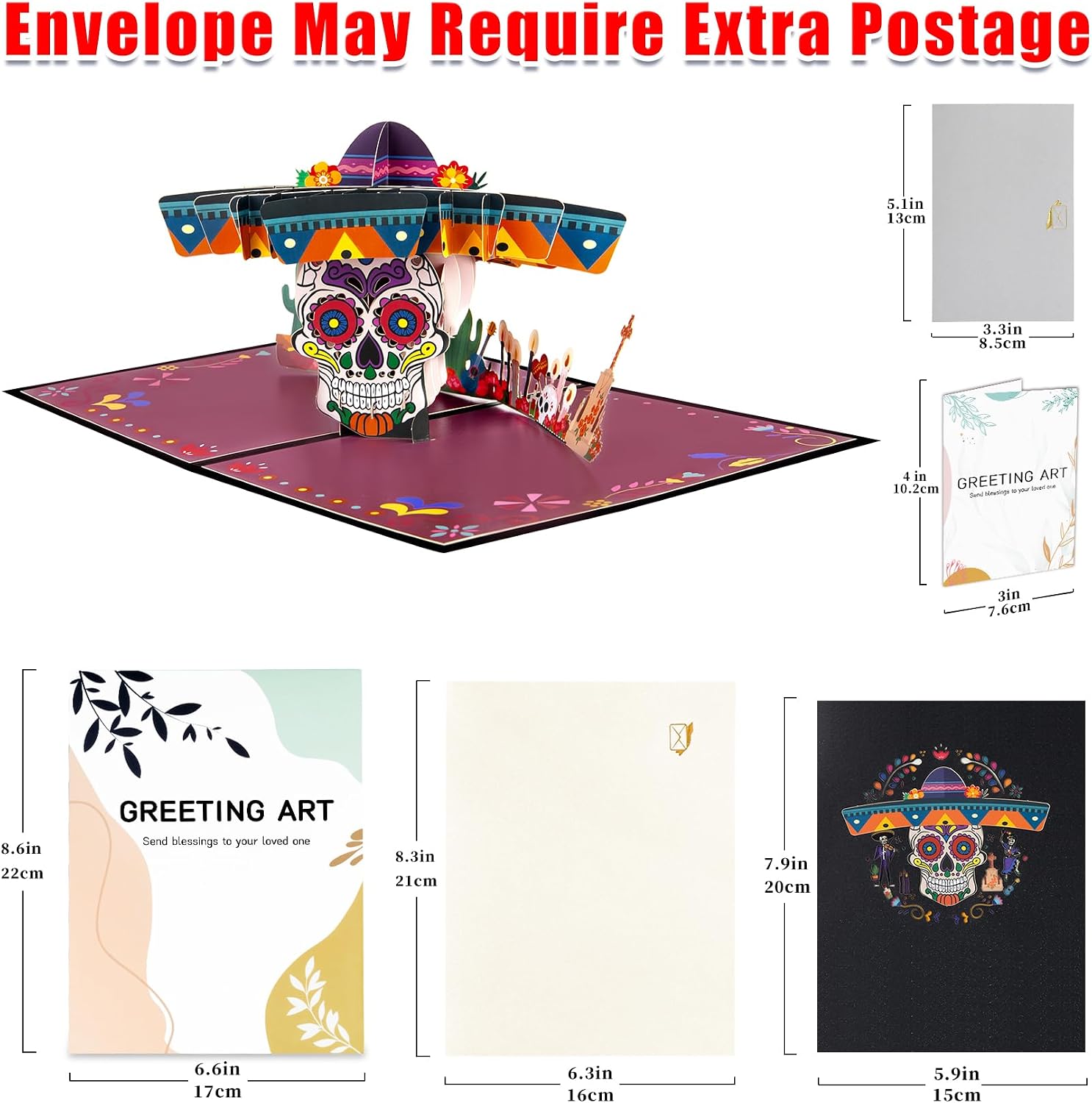 Thumbnail 2 de GREETING ART Pop-Up Halloween Card, 20 x 15 cm