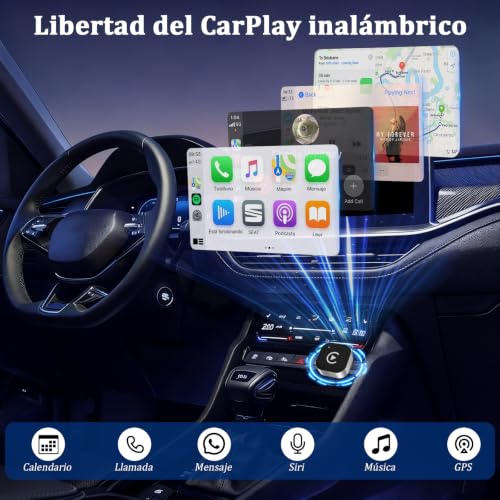 Thumbnail 6 de BSTOEM Adaptador inalámbrico 2 en 1 para CarPlay/Android Auto (Tipo-C/USB-A)
