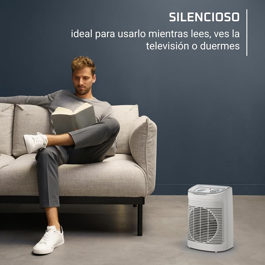 Detalle 1 de Rowenta Instant Comfort Aqua 🔥 - Calefactor bajo consumo 2400W