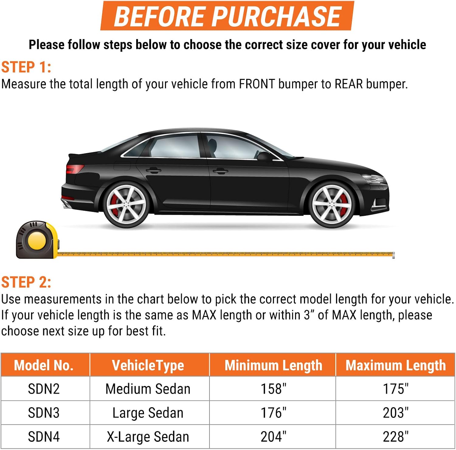 Detalle 2 de Armor All Sedan Car Cover, up to 203 Inches