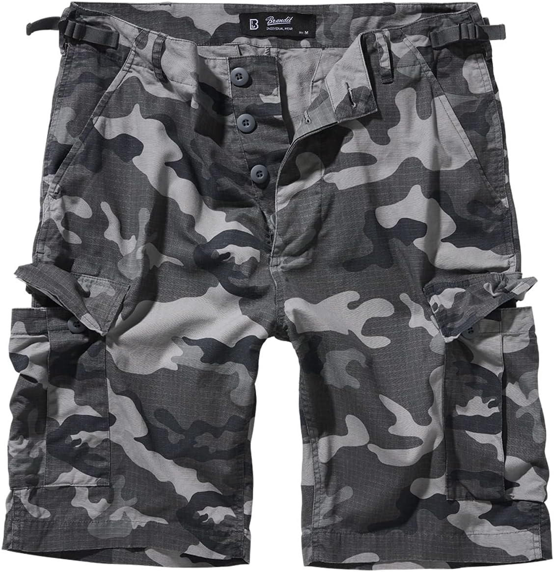 Detalle de Brandit BDU Ripstop Shorts – vielseitig, robust und bequem in 100% Baumwolle