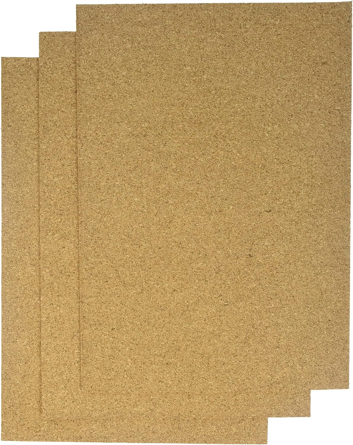 Detalle de APLI Kids 17115 – arkusze korkowe A4, 3 sztuki, grubość 2 mm