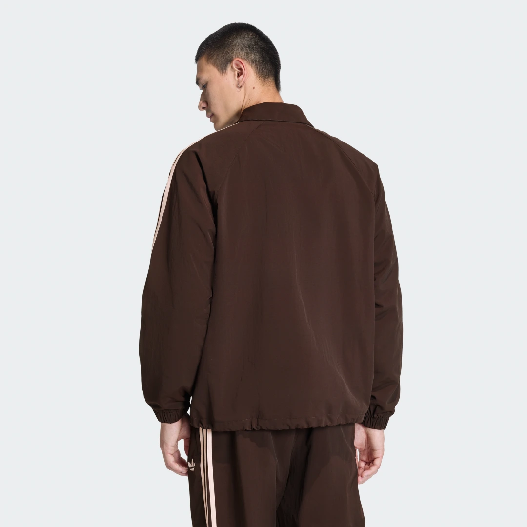 Thumbnail 1 de Adidas Chaqueta 3 Stripes Coach – Marrón