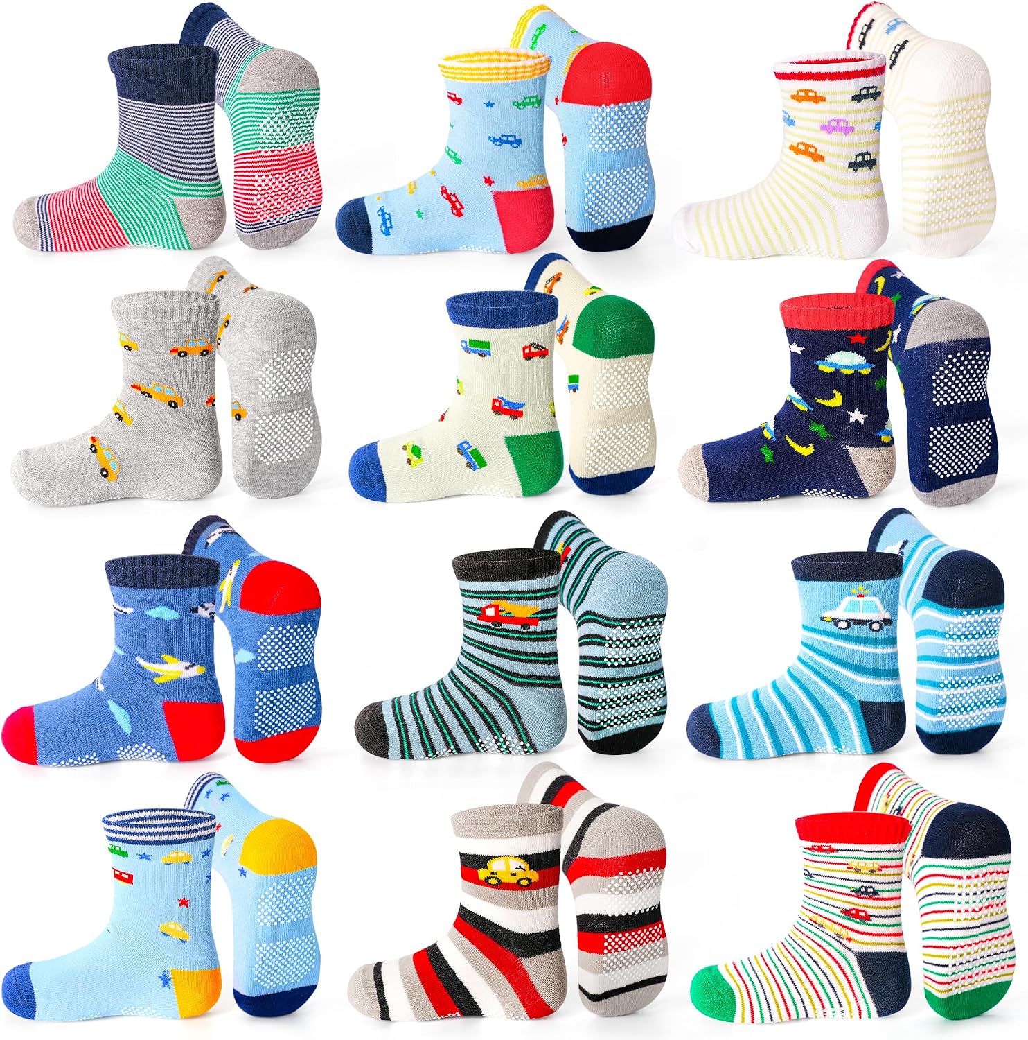 Detalle de ELUTONG Stoppersocken Kinder 12 Paar