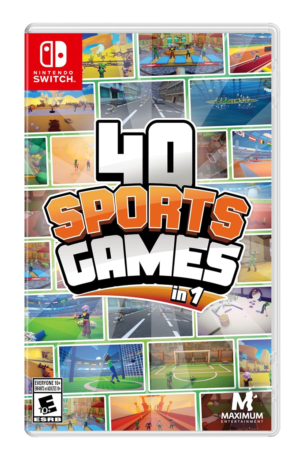 Detalle de 40 Sports Games In 1 for Nintendo Switch — 40-Sport Collection