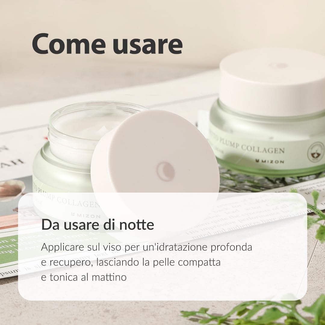 Thumbnail 6 de Mizon Crema Notte Collagene Vegetale 50ml 🌙