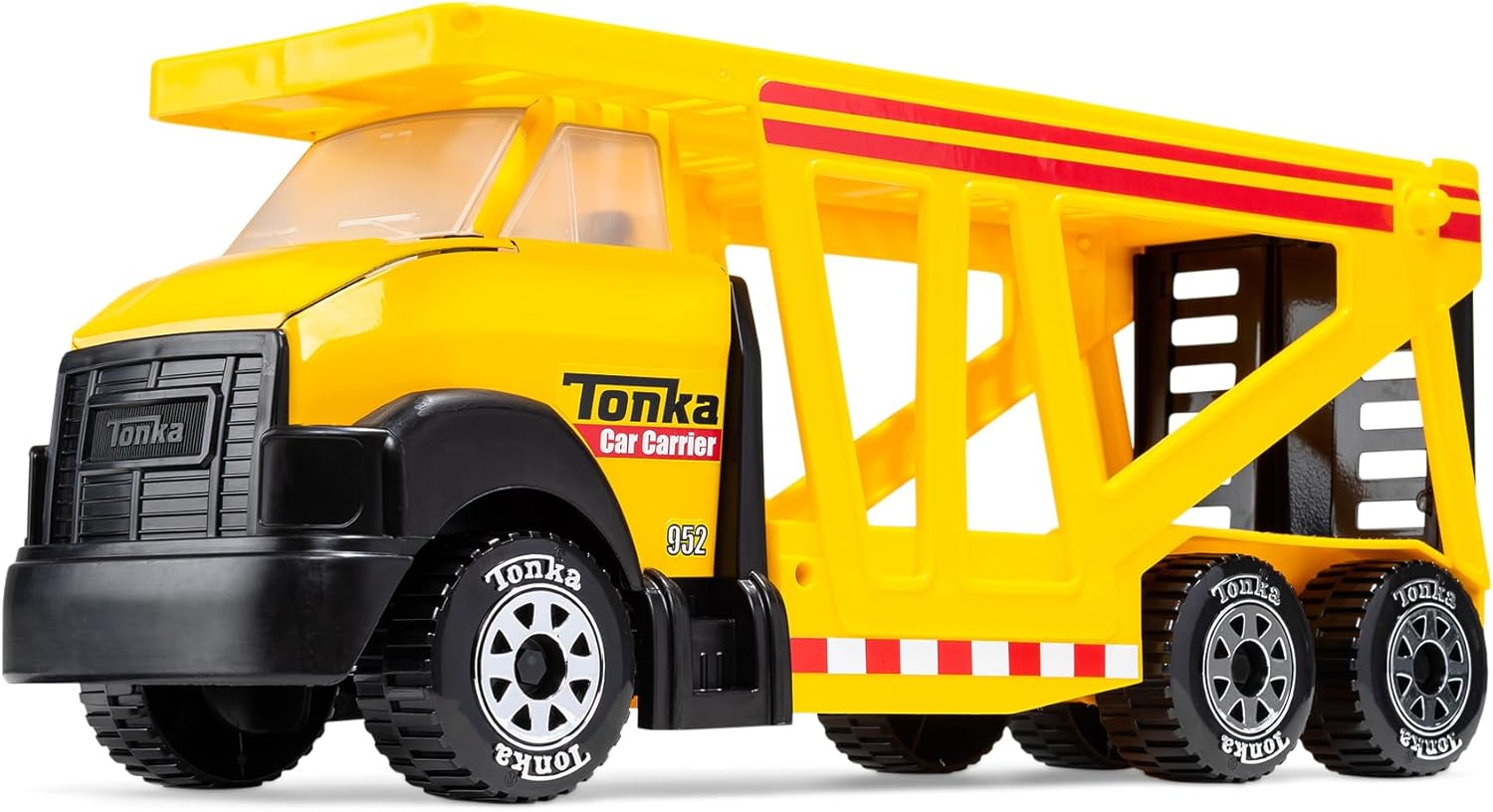 Porte-Voitures Tonka Steel Classics 6263 – Acier Laminé à Froid, 4 mini-véhicules, jeu durable pour enfants 3 ans et plus