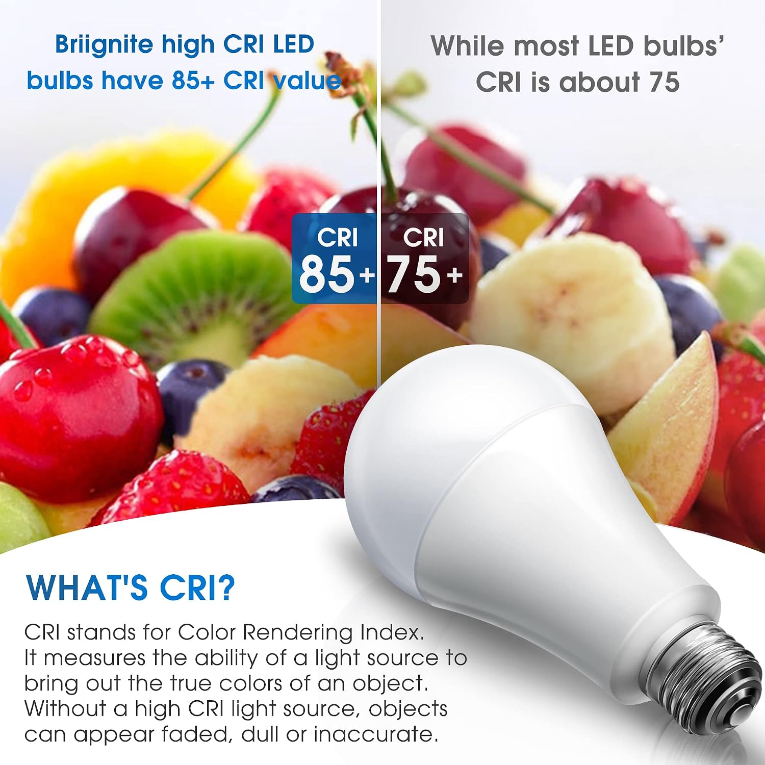 Thumbnail 6 de Briignite 3-Way LED Bulbs, A21 5000K Daylight White, 50/100/150W Equivalent