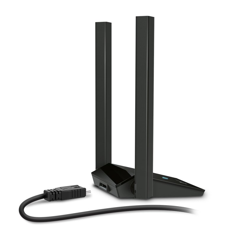 Detalle 2 de TP-Link Archer TX20U Plus Adaptador USB Wi‑Fi 6 AX1800 con 2 antenas 📡