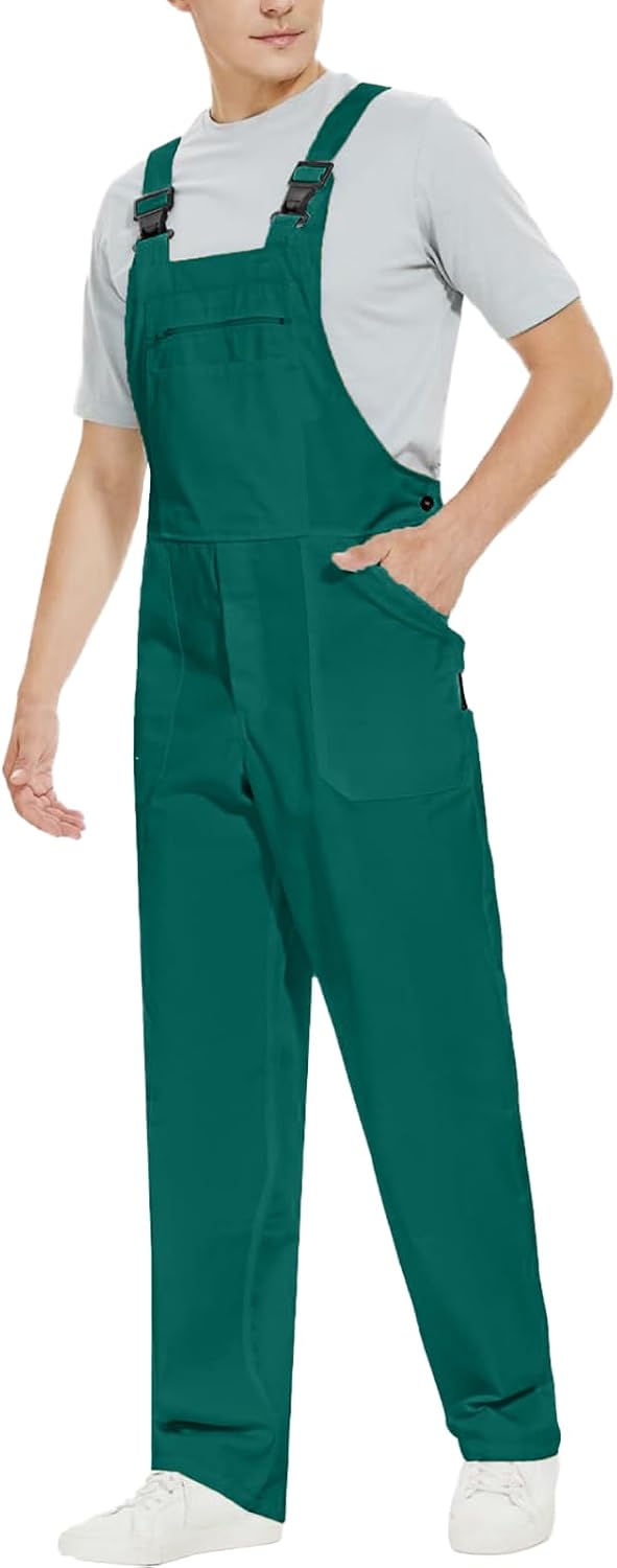 Detalle de WORK IDEA Work overalls werkbroek voor heren met ritszak en verstelbare pasvorm