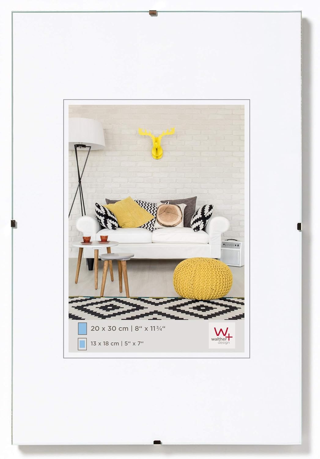 Thumbnail 5 de Walther design Cadre Photo Verre anti-reflet 42 x 60 cm – Porte-Photo sans Cadre RB426A