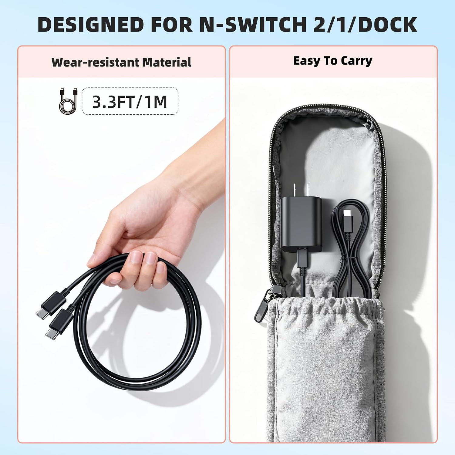 Thumbnail 3 de Switch 2 Charger 60W AC Adapter