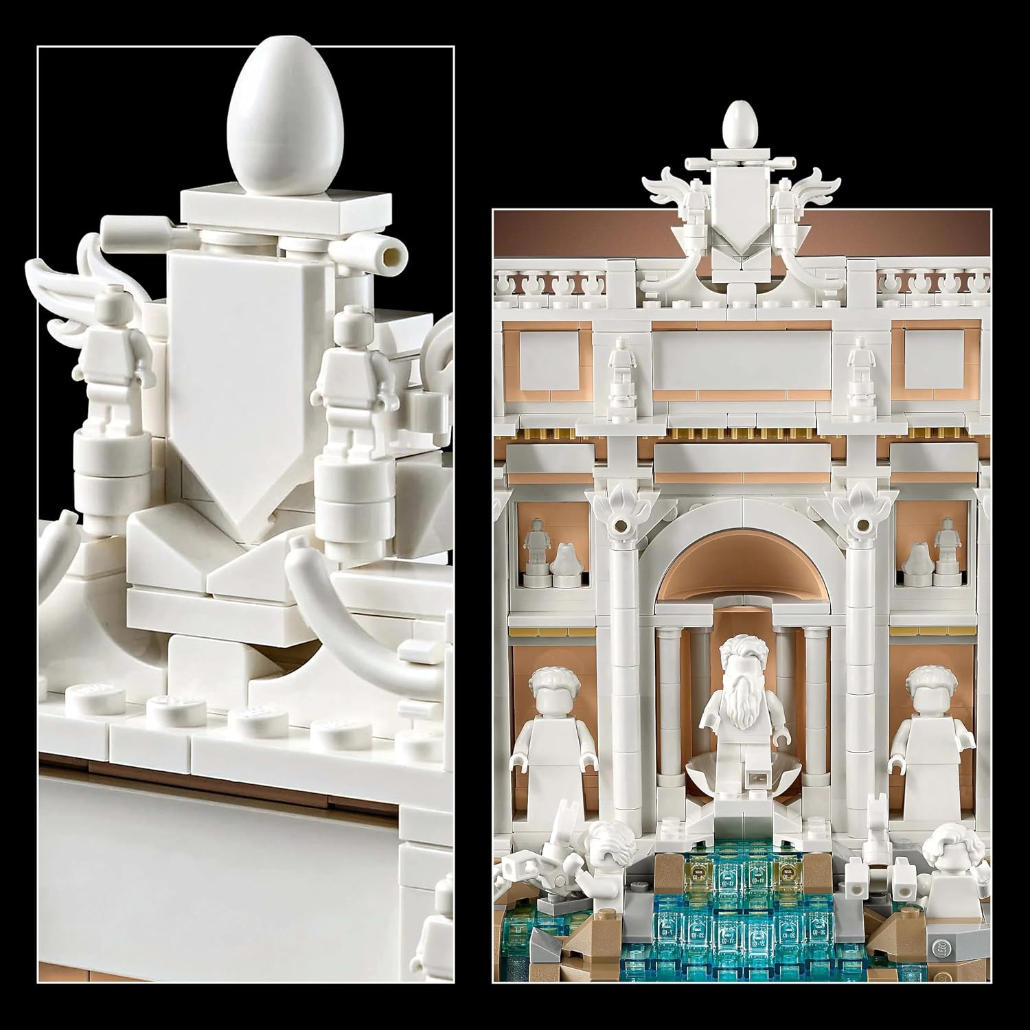 Thumbnail 5 de LEGO Architecture 21062 Fontana di Trevi - Maqueta para Adultos 🏛