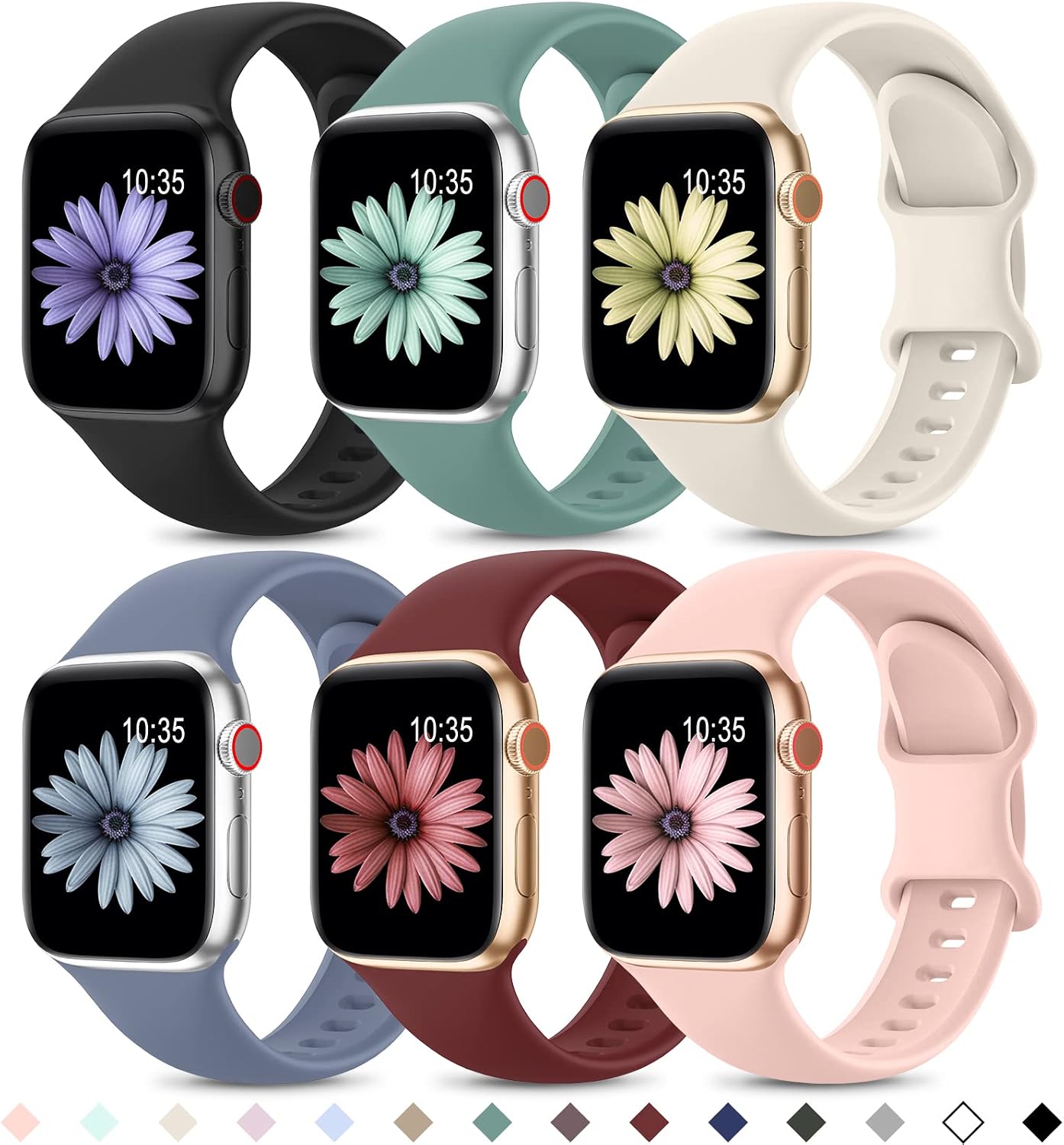 Detalle de Higgs Sport Straps for Apple Watch