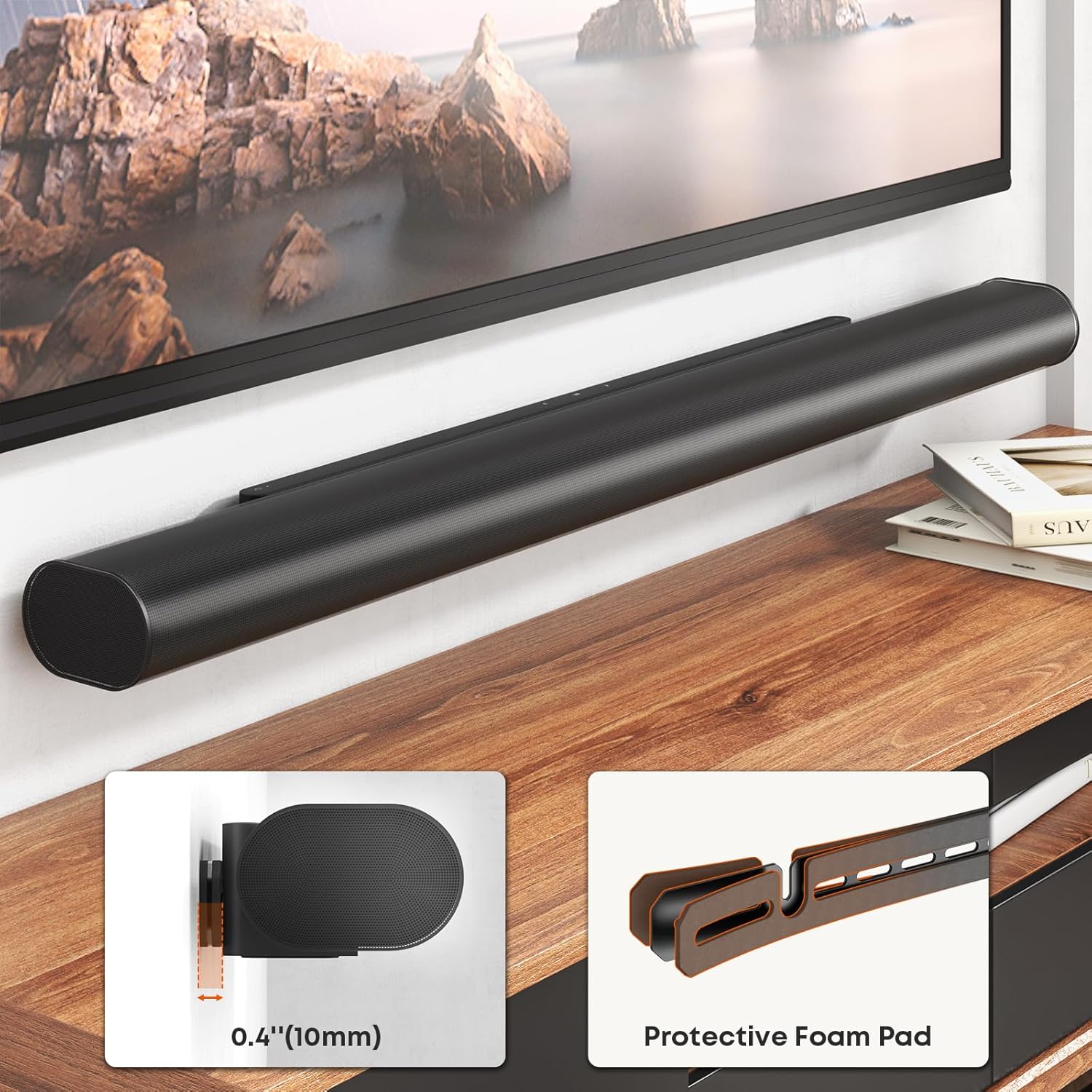 Thumbnail 3 de PUTORSEN Soundbar Wall Mount for Sonos Arc & Arc Ultra