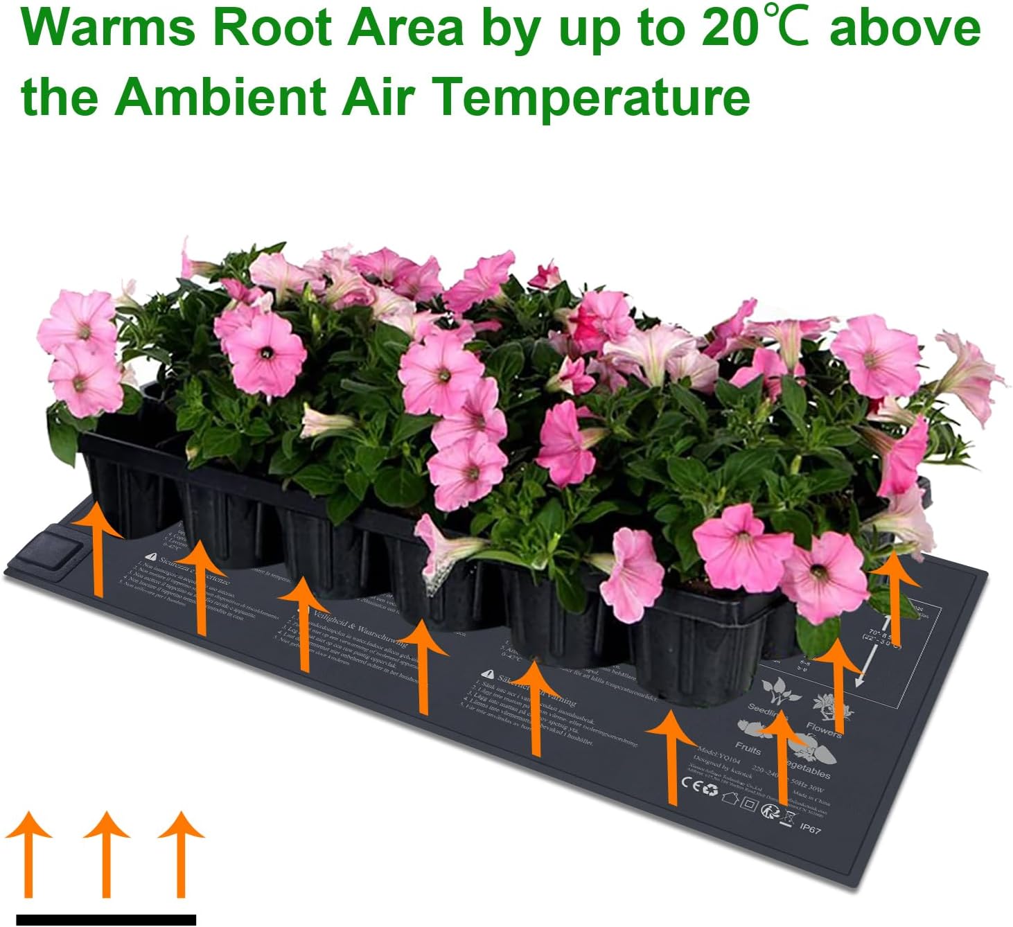 Thumbnail 2 de KETOTEK Tappetino riscaldante per piante 30W 🌱