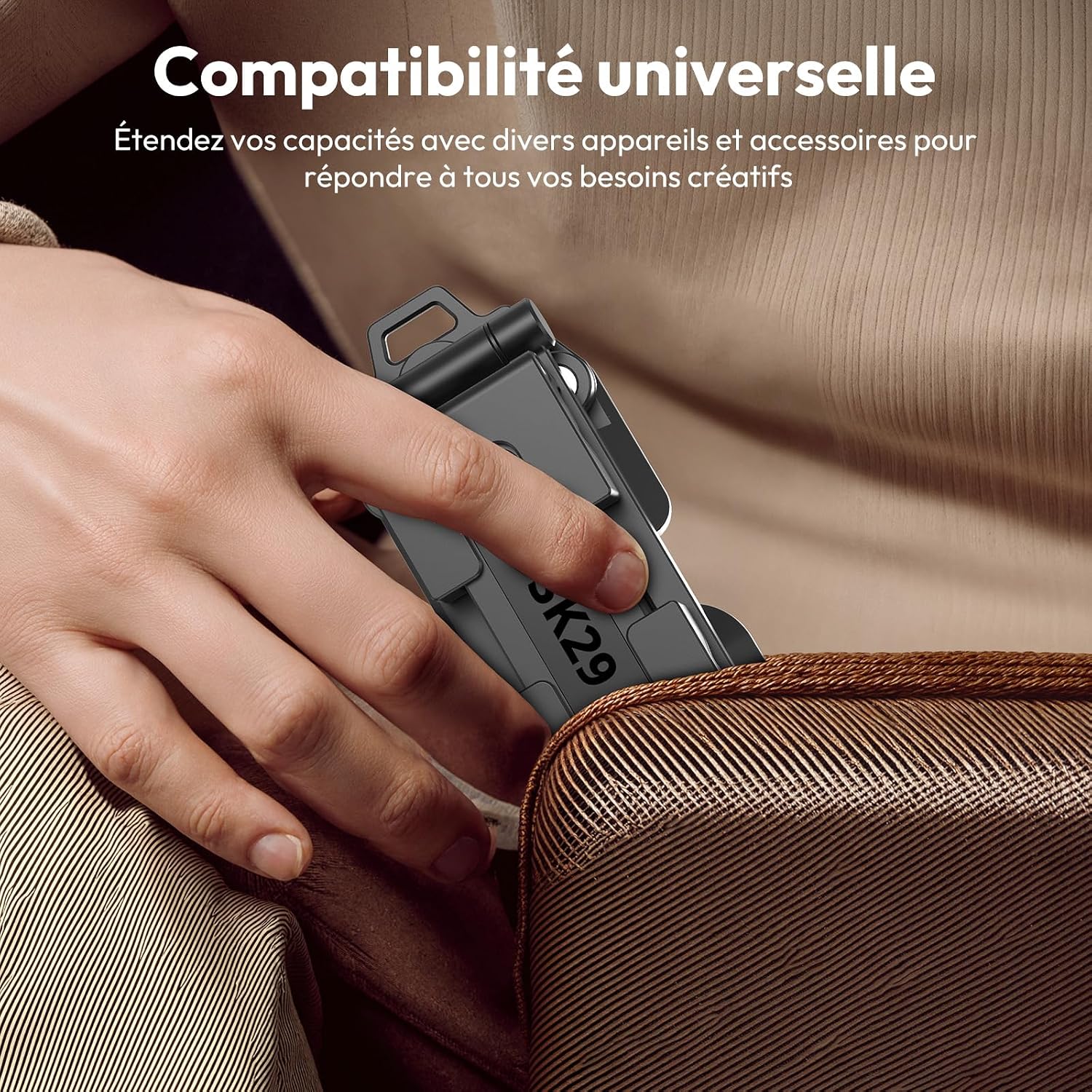 Thumbnail 6 de ULANZI SK29 mini trépied smartphone 6 en 1 en aluminium avec support pliable et fixation 1/4